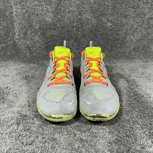 Nike Free 5.0 TR Fit 4 629496-003 Women’s Sz 7.5 Gray Neon Yellow Running Shoes - Picture 3 of 12